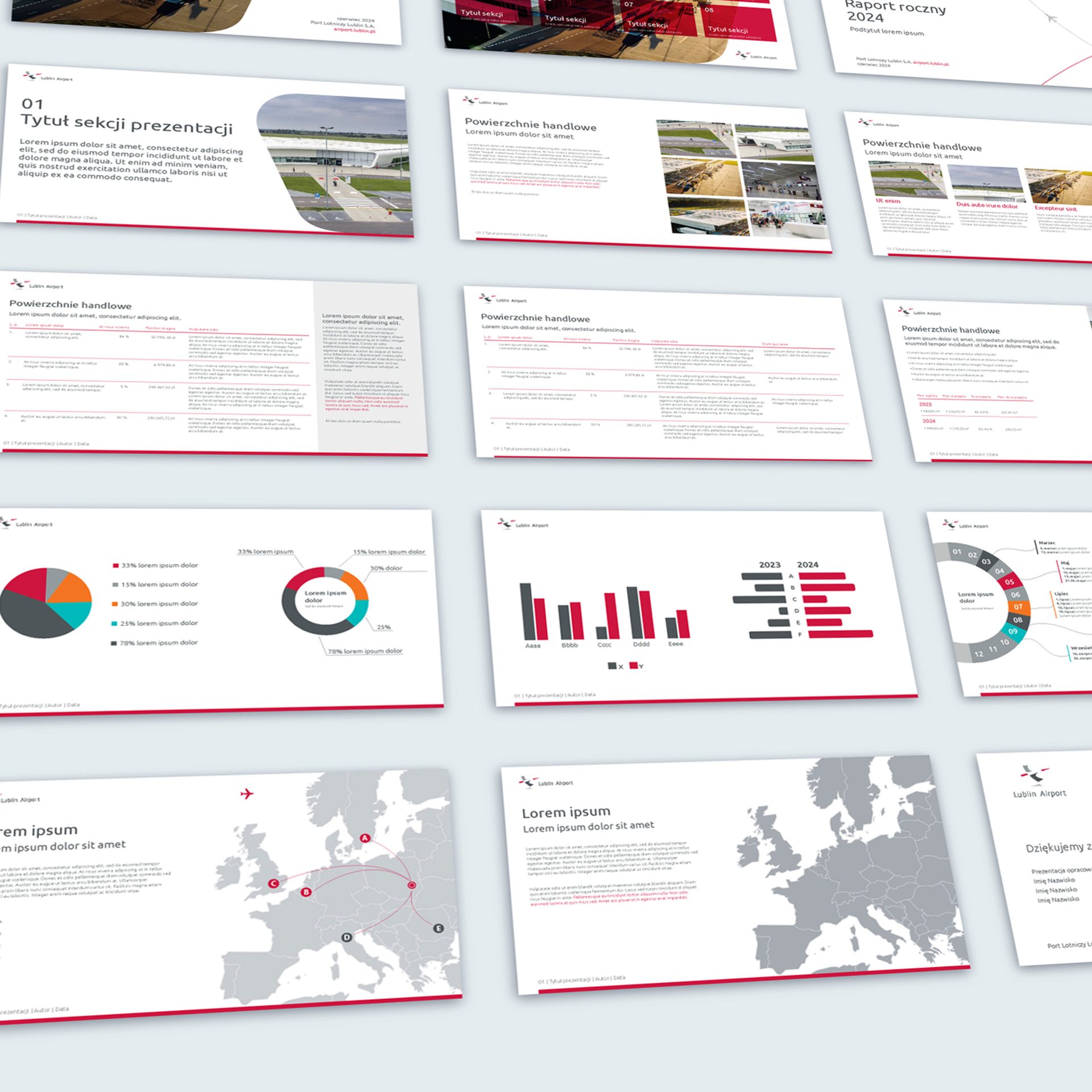 Projekty graficzne szablony prezentacji power point